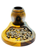 ست چوبی قهوه خوری کوچک