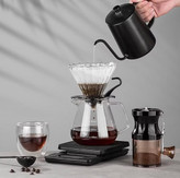 یف ست قهوه V60 ست قهوه ساز دمی ، مجموعه ابزار قهوه با کیف مسافرتی قابل حمل